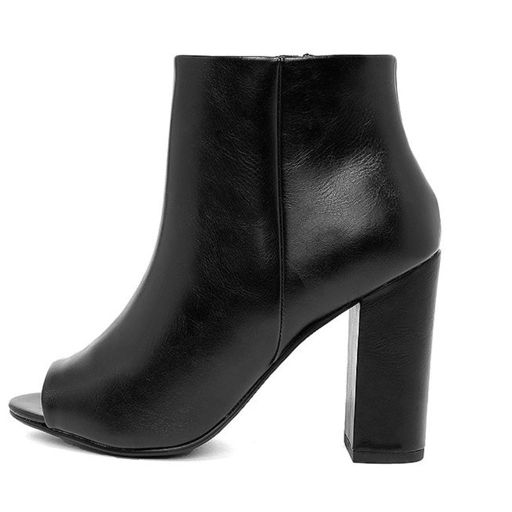 Way Up Peep Toe Booties